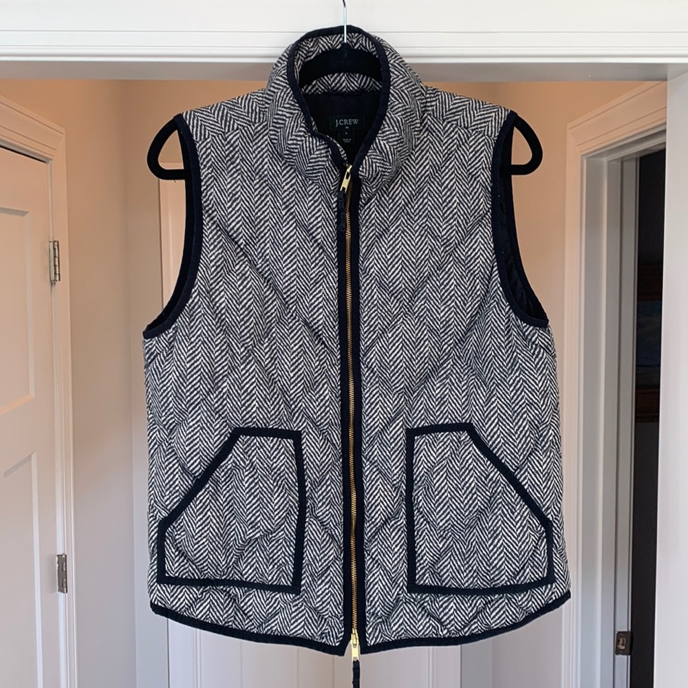 J. Crew down puffer vest